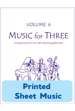 Music for Three - Volume 6 - Create Your Own Set of Parts - Printed Sheet Music